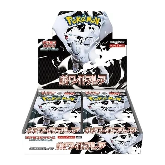 Pokémon White Flare Booster Box - JAPAN - produkt kolekcjonerski